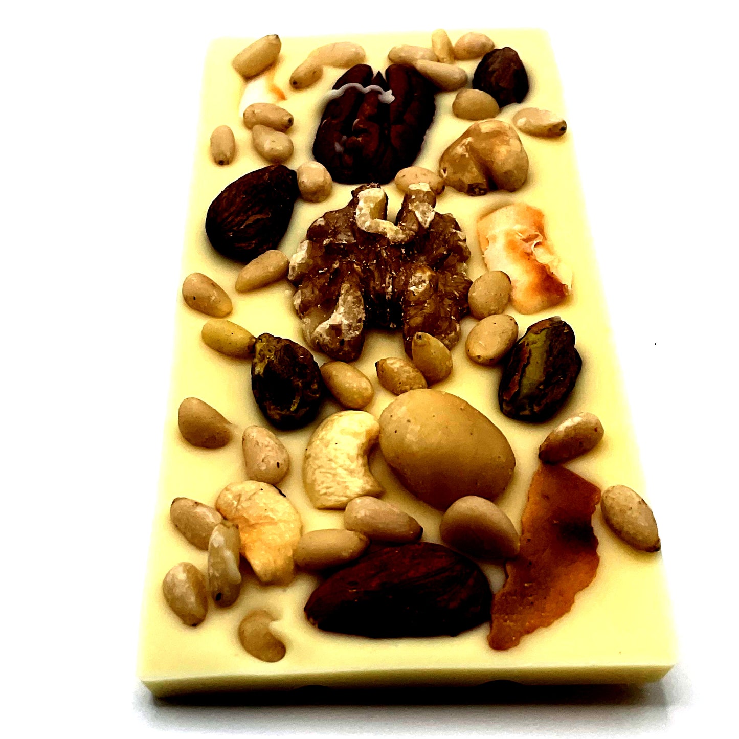 White Chocolate Bar with Nuts