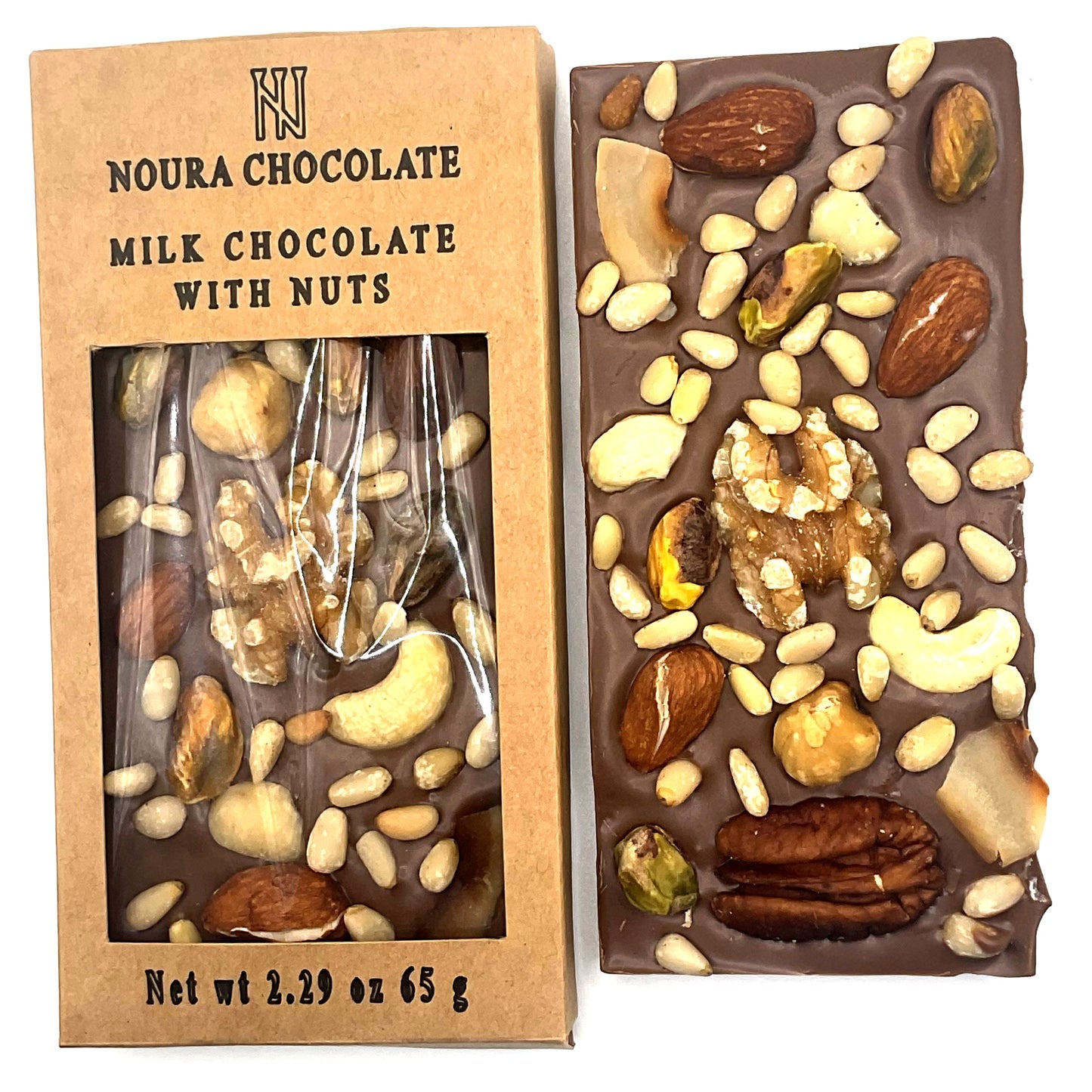 Milk Chocolate Bar with Nuts