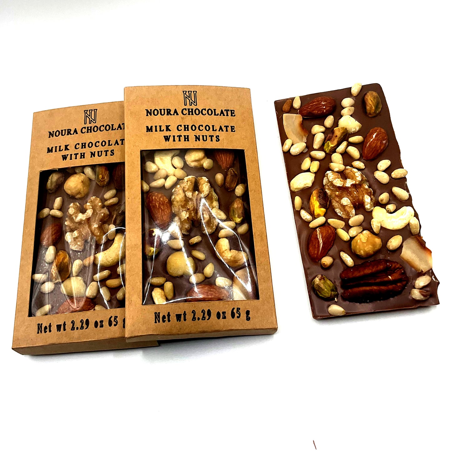 Milk Chocolate Bar with Nuts