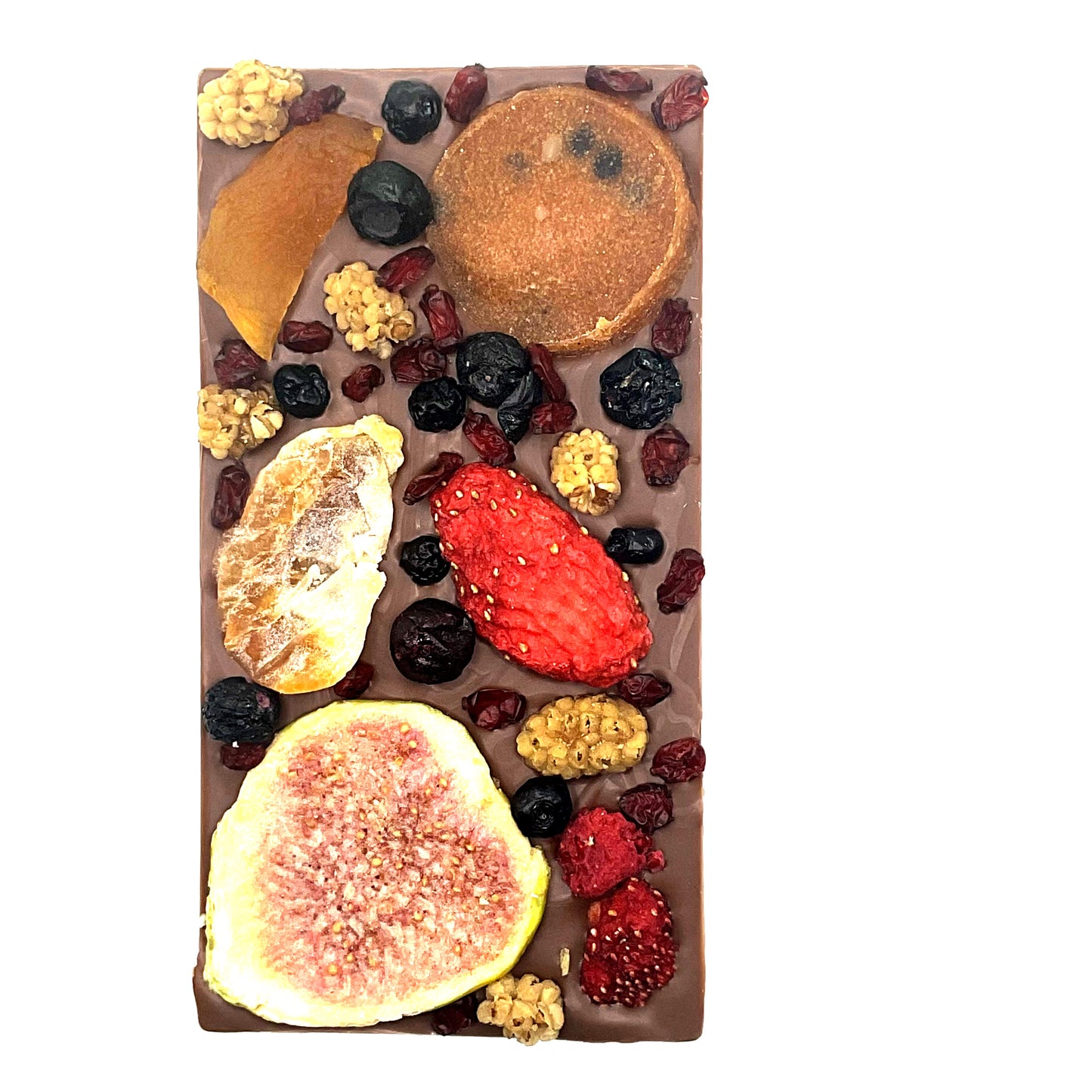 Milk Chocolate Bar with Fruit